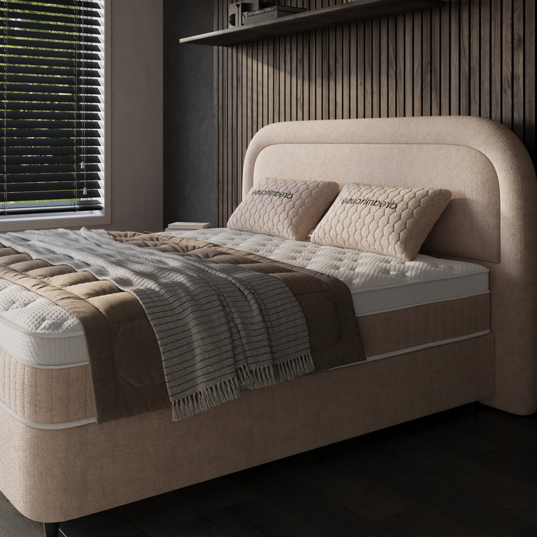 Boxspring met Opbergruimte Essence - Complete Set met Luxe 7-zone Matras