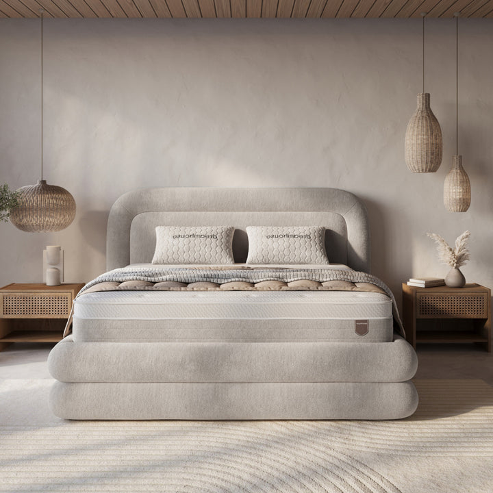 Boxspring met Opbergruimte Halo - Complete Set met Luxe 7-zone Matras