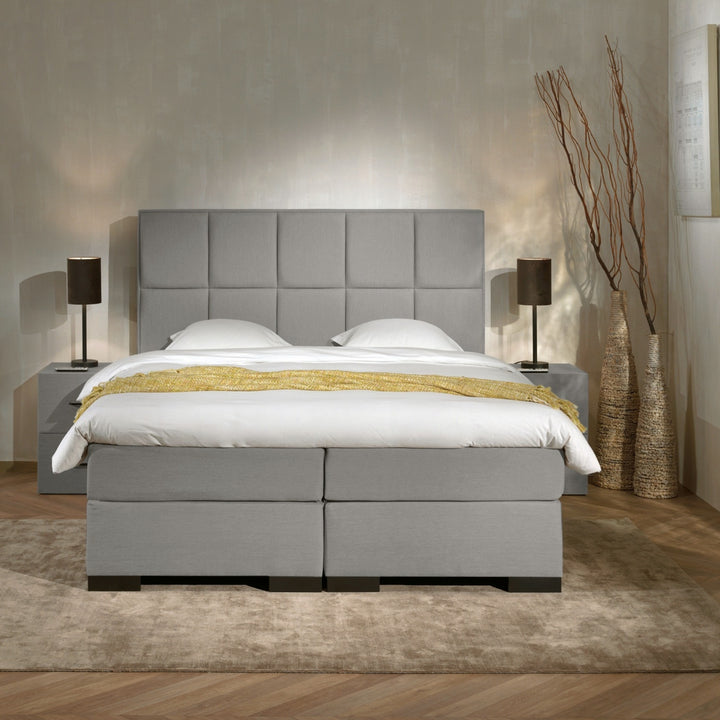 Boxspring iBriljant - Complete Set - Luxe Orthopedische 7-zone Matrassen - Gratis Topper