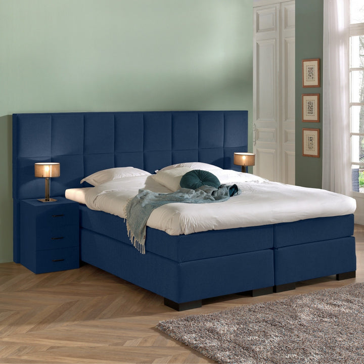 Boxspring iPrestige - Complete Set - Luxe Orthopedische 7-zone Matrassen - Gratis Topper