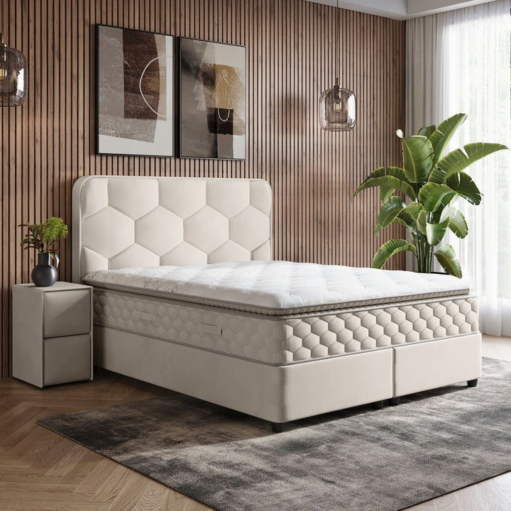 Boxspring met Opbergruimte iStyle - Complete set