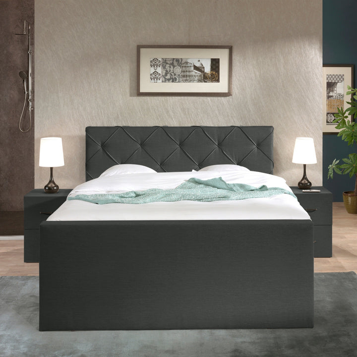 Elektrische Boxspring iElegant - Complete Set - Luxe Orthopedische 7-zone Matrassen - Gratis Topper en Draadloze Bediening