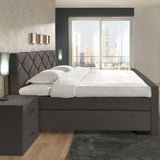 iElegant Boxspring - Luxe orthopedische 7-zone matrassen - Complete set met gratis topmatras