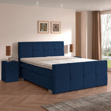iElite Boxspring - Luxe orthopedische 7-zone matrassen - Complete set met gratis topmatras