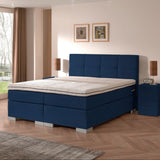 iElite Boxspring - Luxe orthopedische 7-zone matrassen - Complete set met gratis topmatras