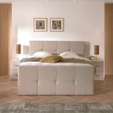 iElite Boxspring - Luxe orthopedische 7-zone matrassen - Complete set met gratis topmatras