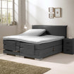 iPure Elektrische Boxspring - Luxe orthopedische 7-zone matrassen - Complete set met gratis topmatras en draadloze bediening