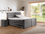 iExcellent Elektrische Boxspring - Luxe orthopedische 7-zone matrassen - Complete set met gratis topmatras en draadloze bediening