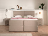 iExcellent Elektrische Boxspring - Luxe orthopedische 7-zone matrassen - Complete set met gratis topmatras en draadloze bediening