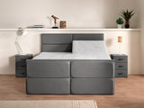 iExcellent Elektrische Boxspring - Luxe orthopedische 7-zone matrassen - Complete set met gratis topmatras en draadloze bediening