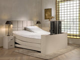 iBriljant Elektrische Boxspring - Luxe orthopedische 7-zone matrassen - Complete set met gratis topmatras en draadloze bediening