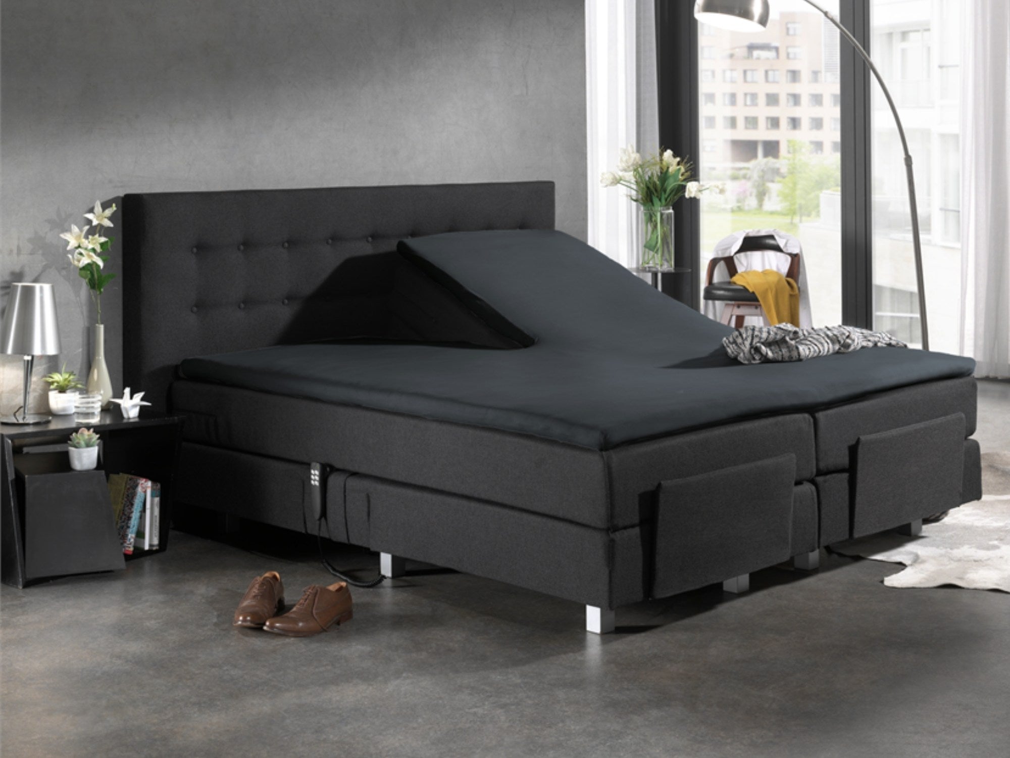 Jersey Katoen Split-Topper Hoeslaken - Luxury Line