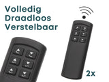 iExcellent Elektrische Boxspring - Luxe orthopedische 7-zone matrassen - Complete set met gratis topmatras en draadloze bediening