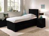 iPure 1-Persoons Boxspring - Luxe orthopedisch 7-zone matras - Complete set met gratis topmatras